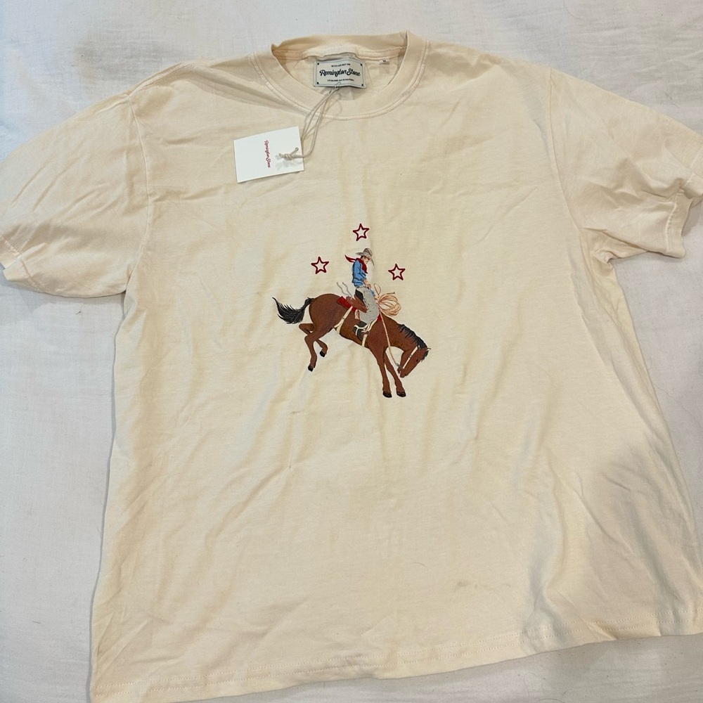 NWT Remington stone T shirt
